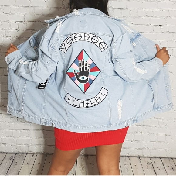 . Jackets & Blazers - Voodoo Child Denim Jacket